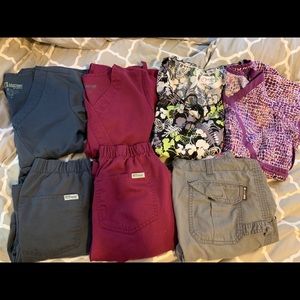 Scrub lot ! Koi bottoms and tops only !